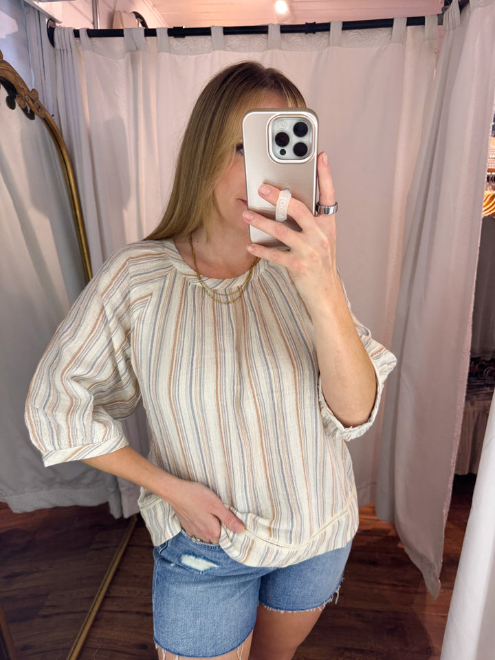 Cloudline Cotton Gauzy Blouse