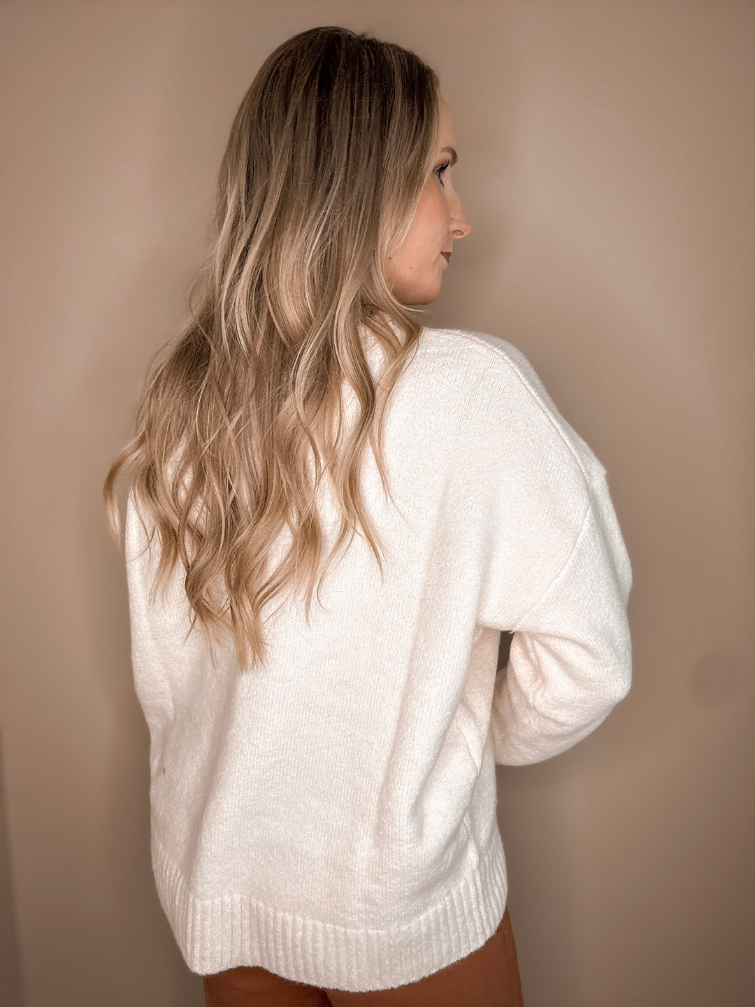 Milk &amp; Honey Drop Shoulder Sweater