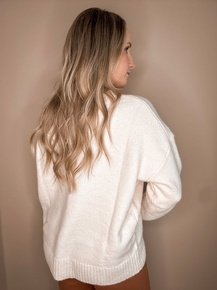 Milk &amp; Honey Drop Shoulder Sweater