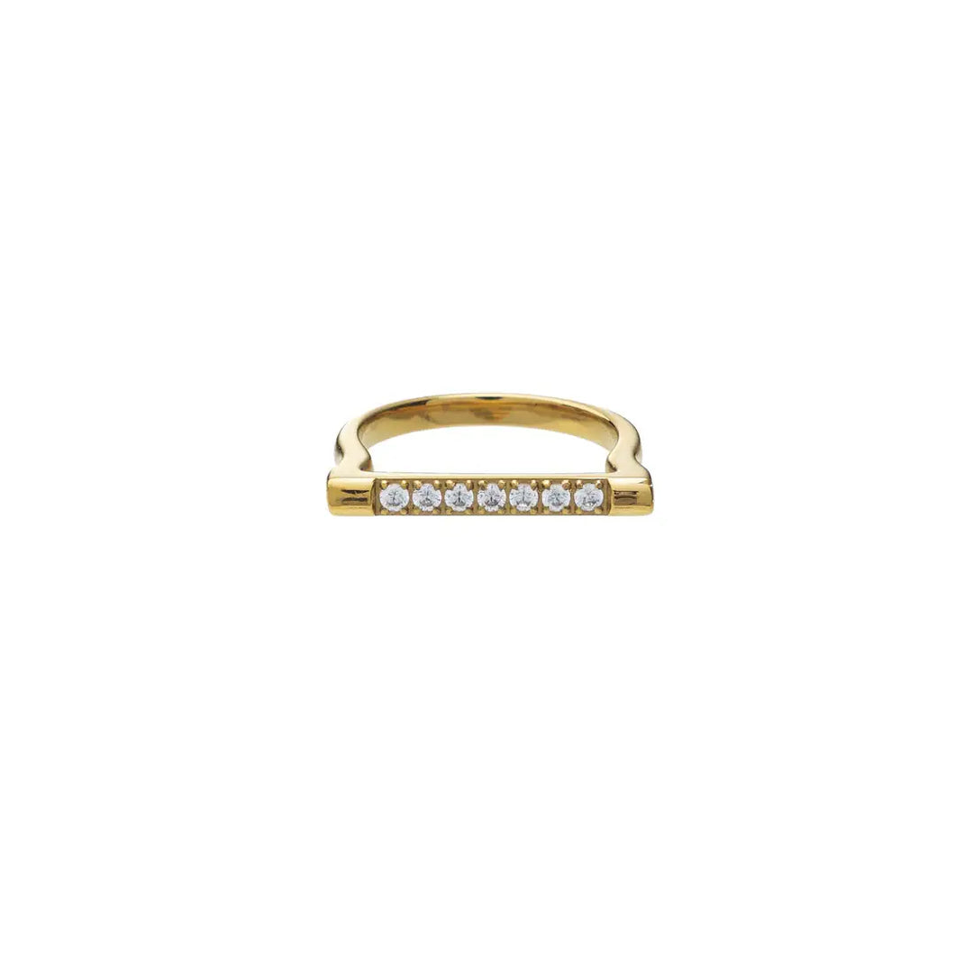 Rectangle Diamond Ring