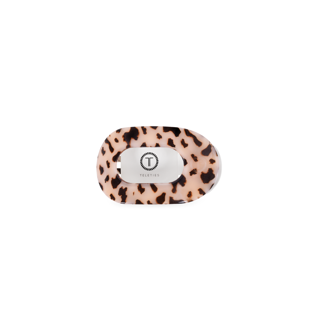 Blonde Tortoise | Tiny | Flat Round Hair Clip