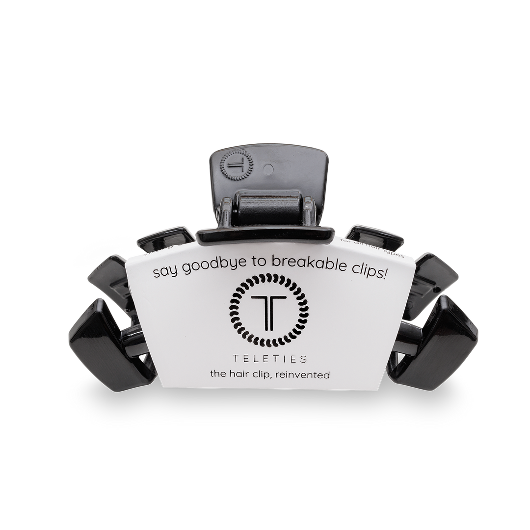 Classic Jet Black Small Hair Clip