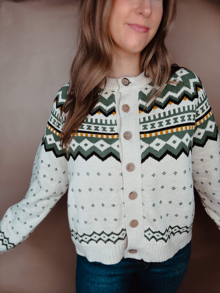 Aspen Sweater Button Cardigan