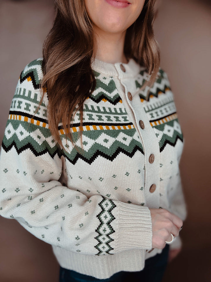 Aspen Sweater Button Cardigan