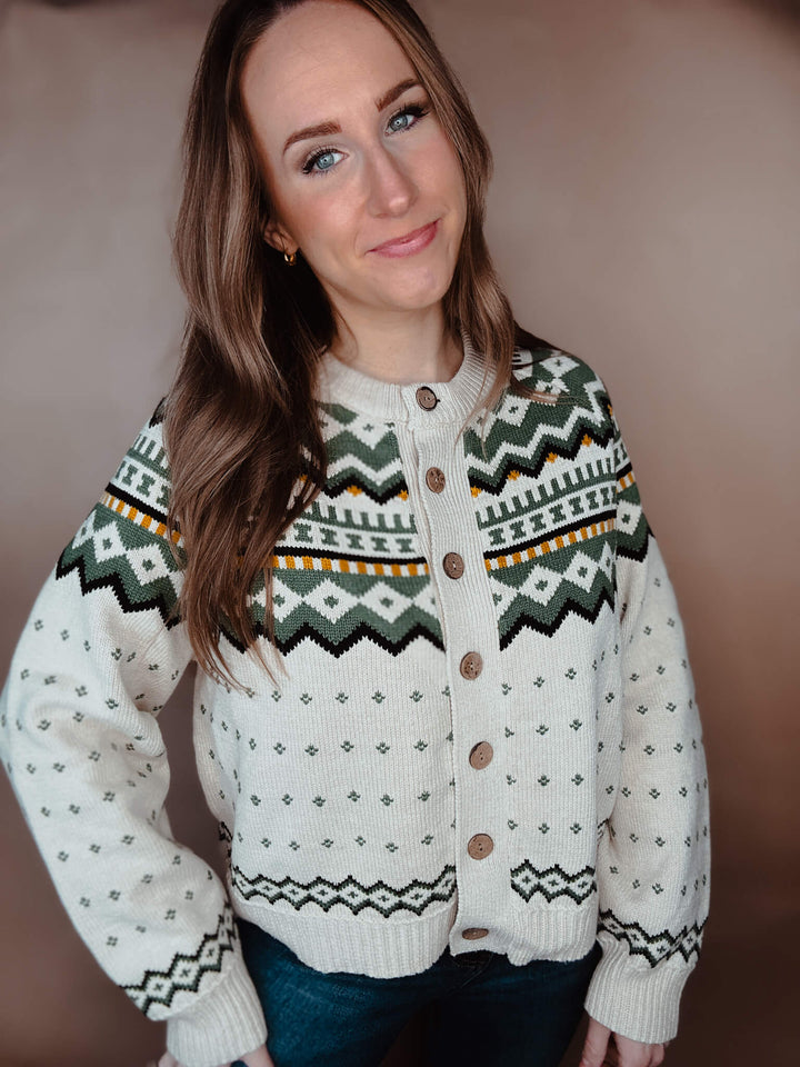 Aspen Sweater Button Cardigan