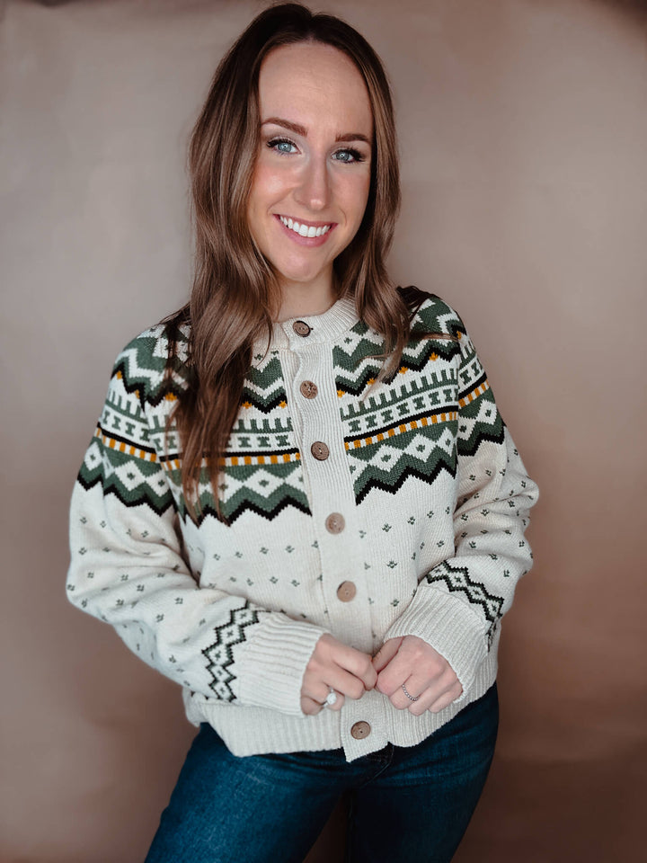 Aspen Sweater Button Cardigan