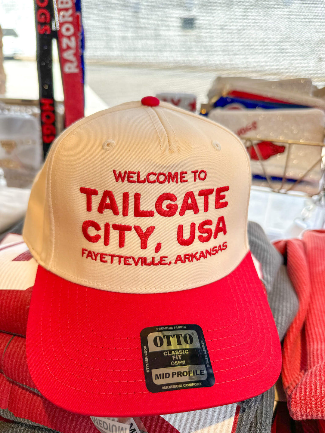 Fayetteville Tailgate City Trucker Hat