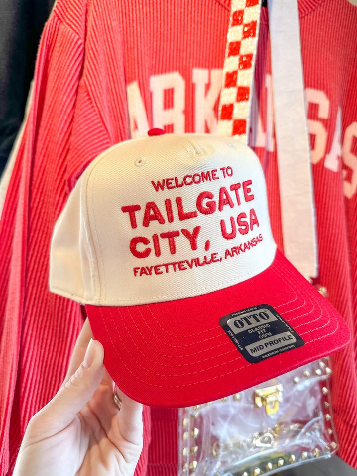 Fayetteville Tailgate City Trucker Hat