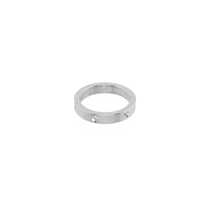 Waterproof Tennis Ring Band