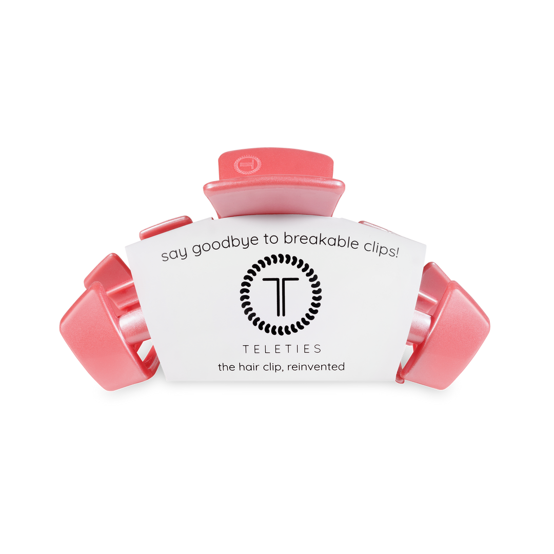 Classic Hair Clip | Medium | Calming Coral