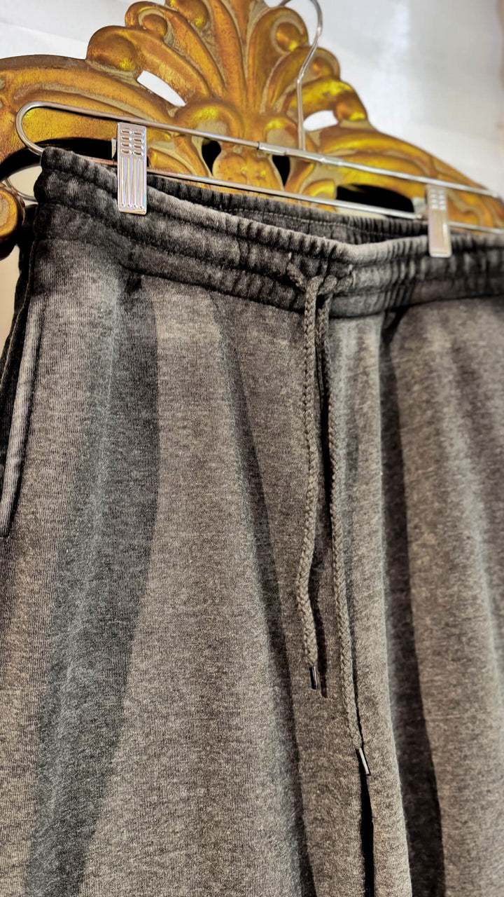 Cloud Nine Fleece Straight Leg Jogger - Charcoal