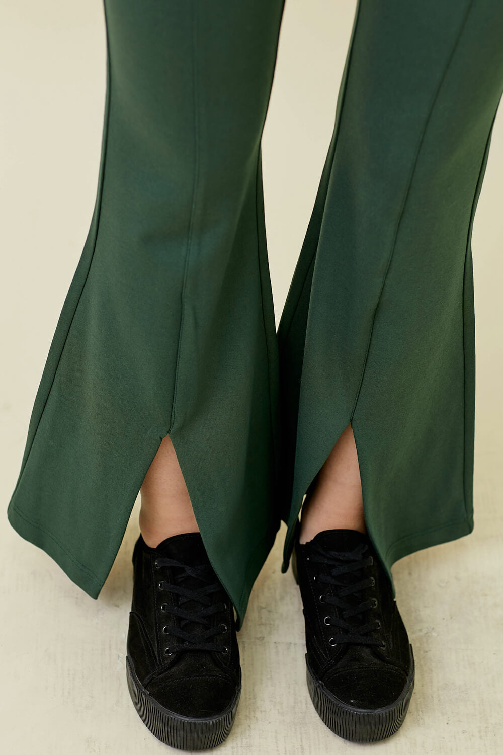 Stretch Dress Pants with Slit S Stretch Dress Pants with Slit S