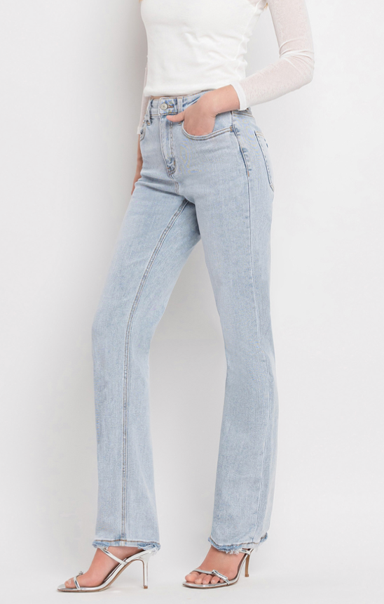 High Rise 90s Vintage Straight Jeans