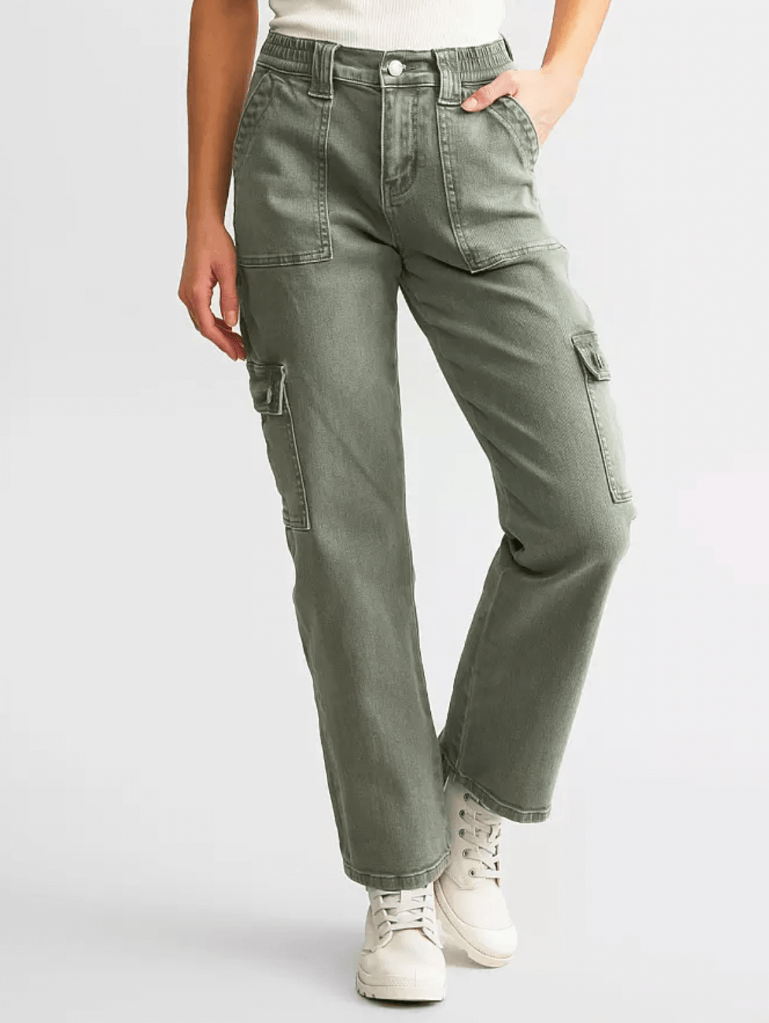 Dixie Stretch Straight Cargo Utility Jean