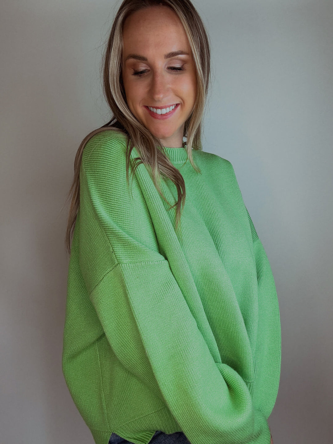 Honeydew Relaxed Fit Sweater