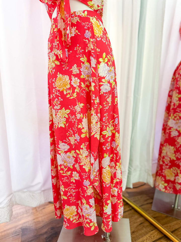 Ruby Rose Ruffled Midi Skirt