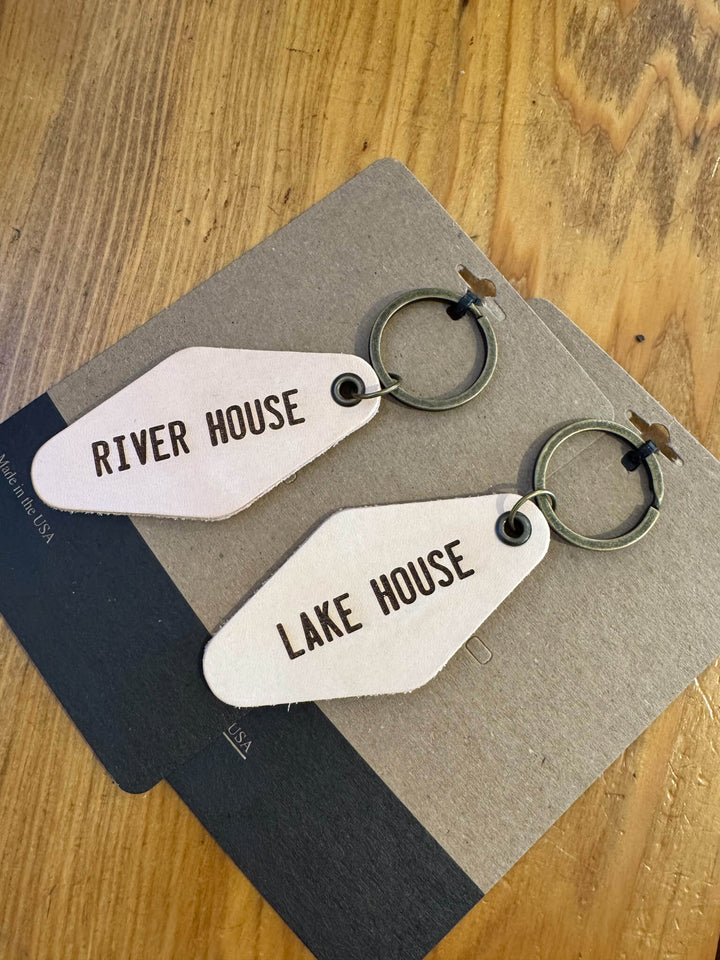 Leather Motel Keychain