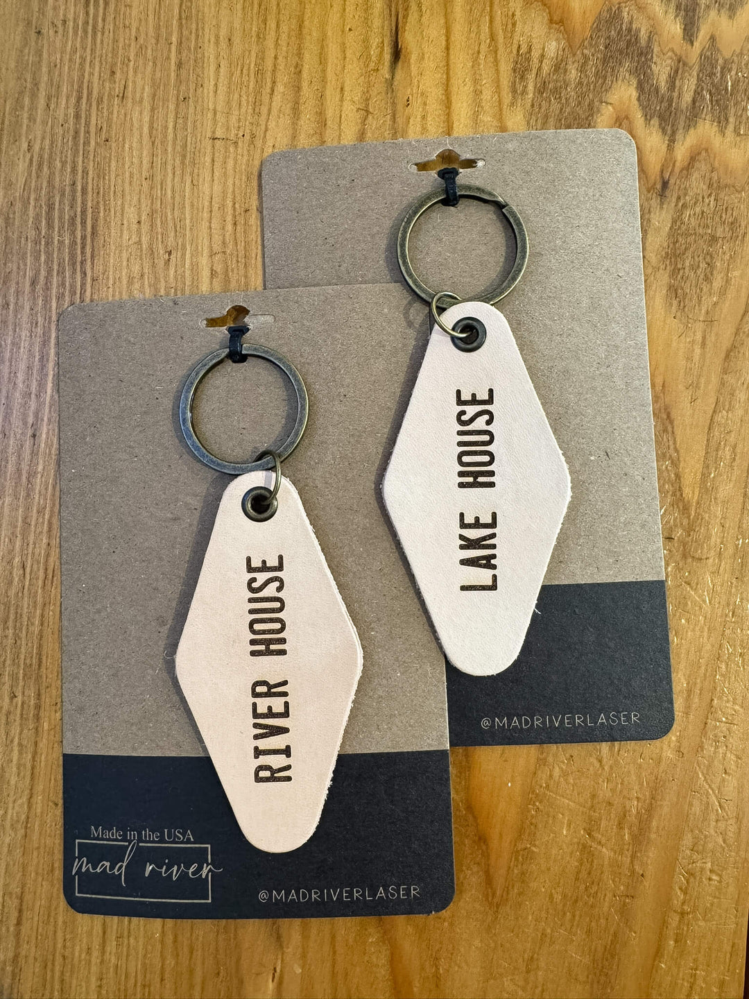 Leather Motel Keychain