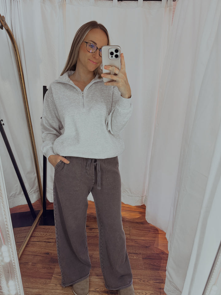 Wear Everywhere Straight Leg Cotton Pants