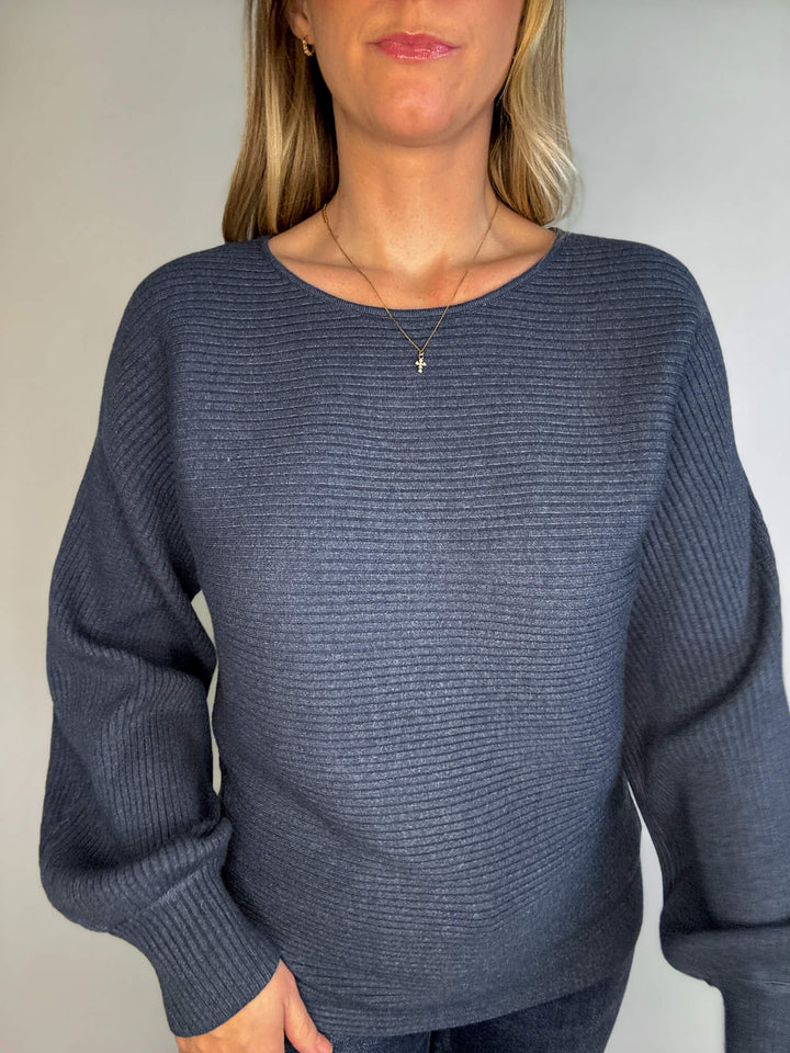 Cuddle Up Ribbed Sweater Top