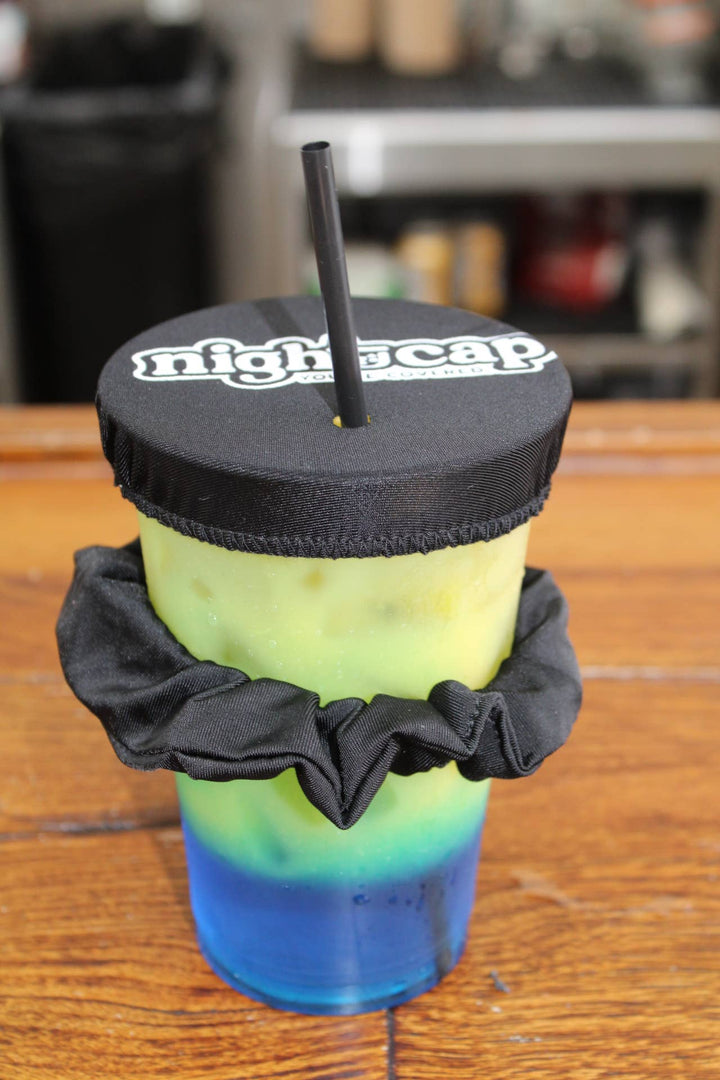 NightCap Scrunchie Drink Cover - Drink Spiking Prevention