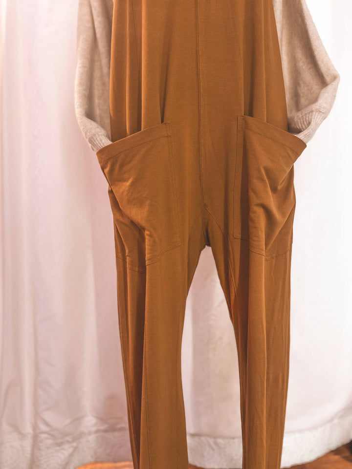 Chasing Comfort Pocketed Jumpsuit