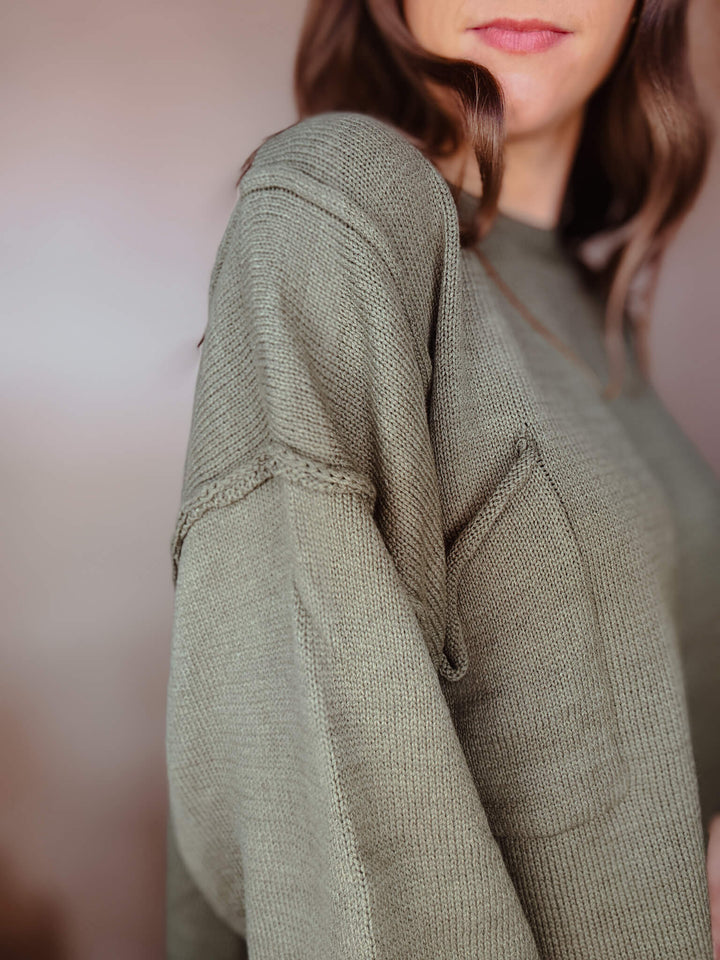 Wide Open Warmth Oversized Sweater