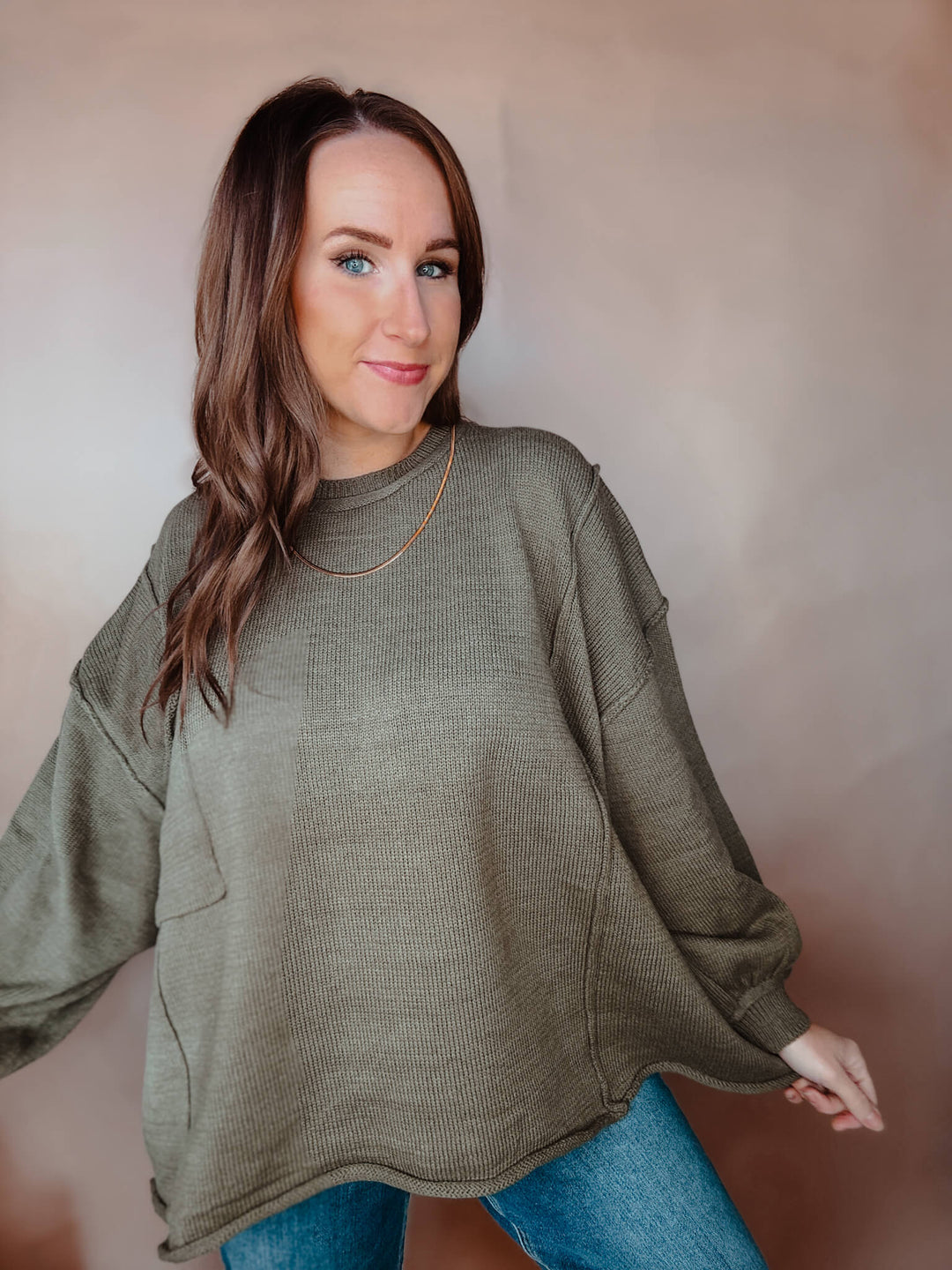 Wide Open Warmth Oversized Sweater