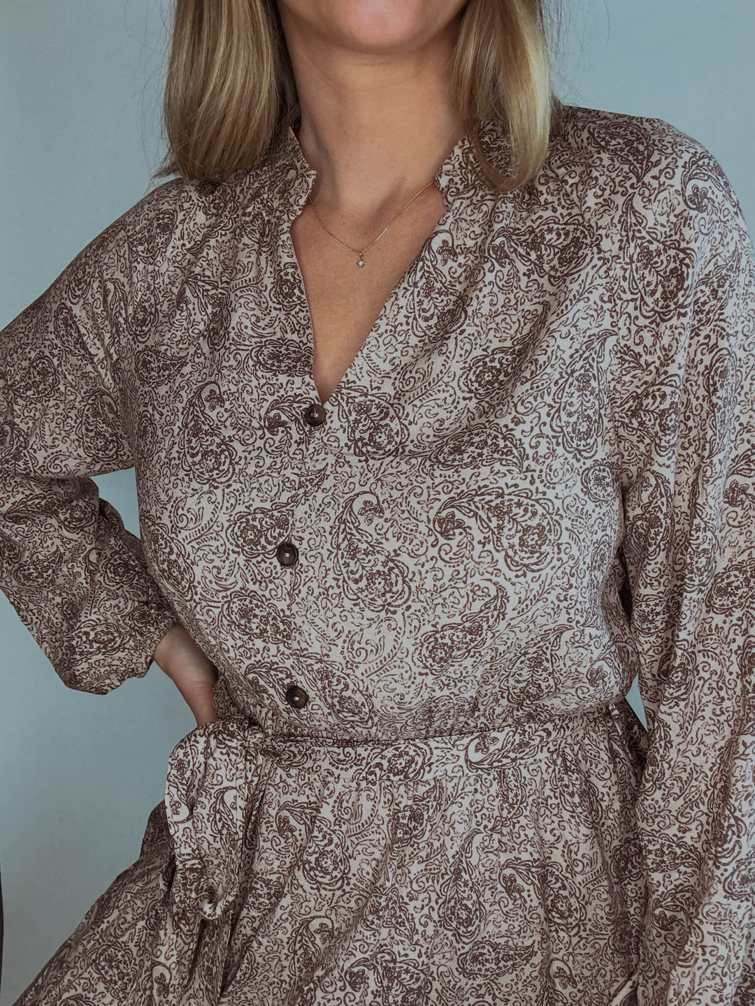 Winslow Paisley Mini Dress