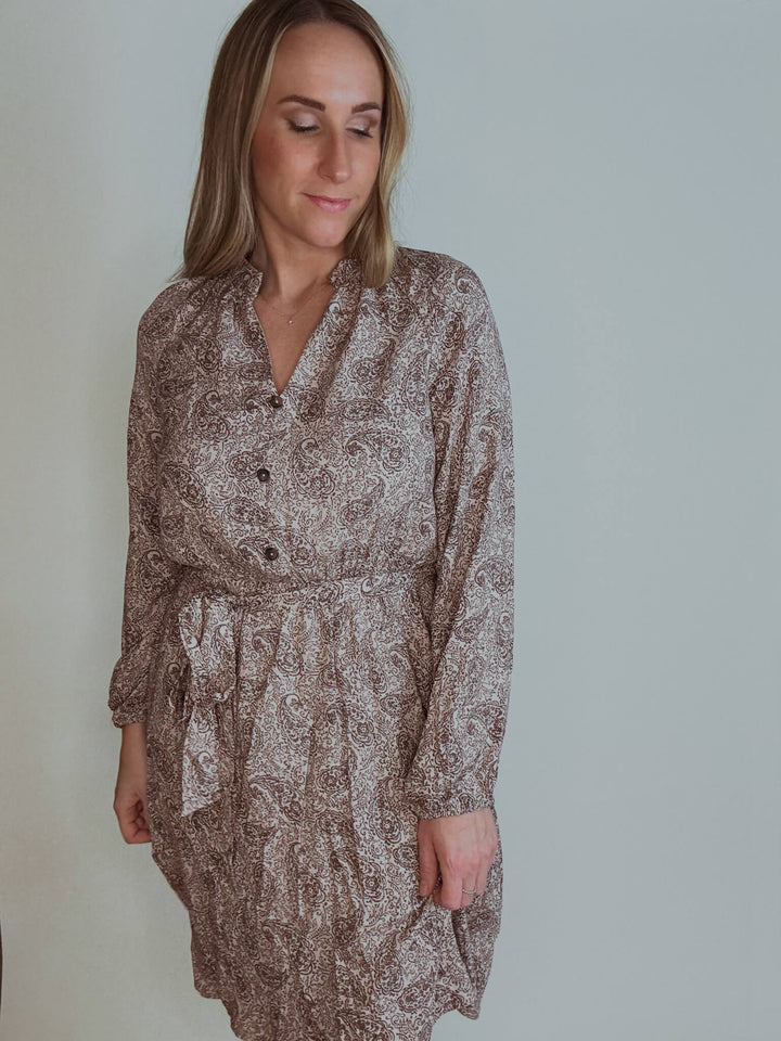 Winslow Paisley Mini Dress