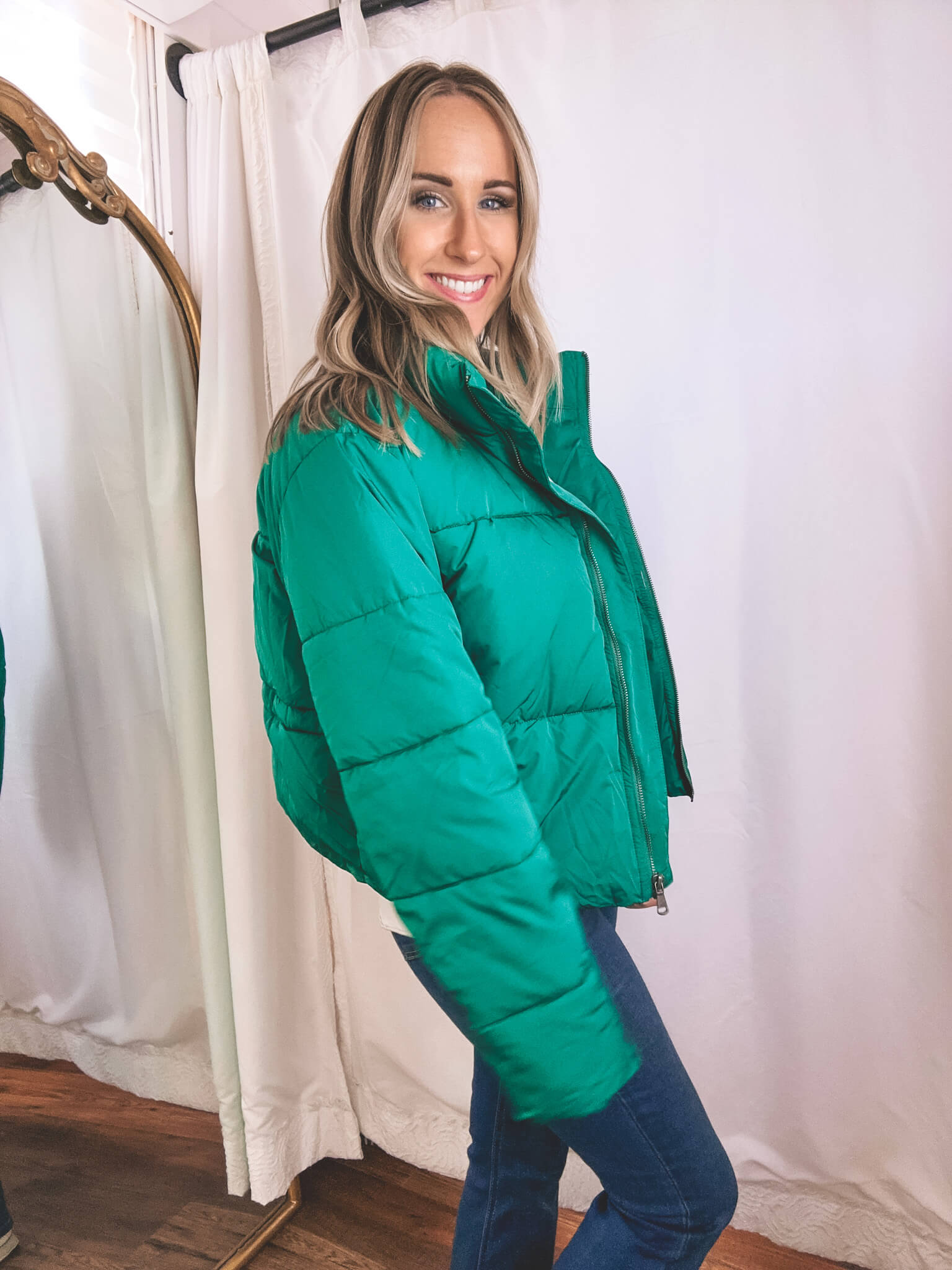 Pine 2025 green coat