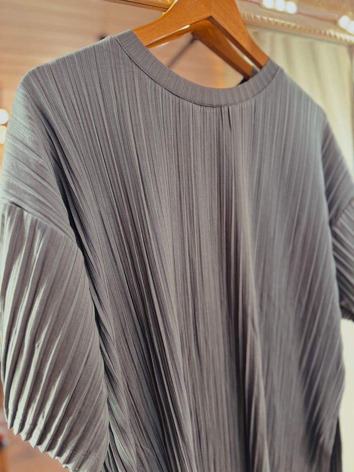 Luxe Pleated Relaxed Fit Top