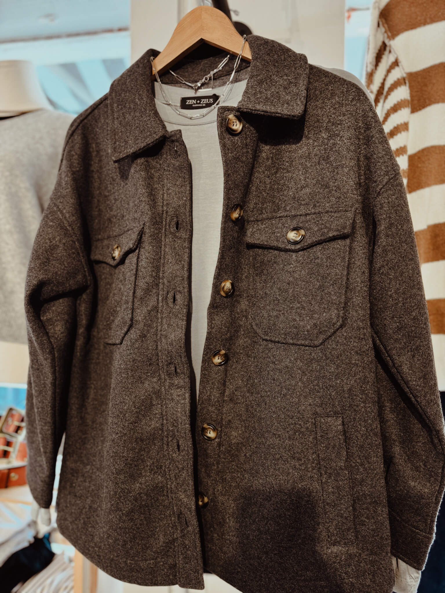 Shop Women's Flannels & Shackets – Zen + Zeus Clothing Co.