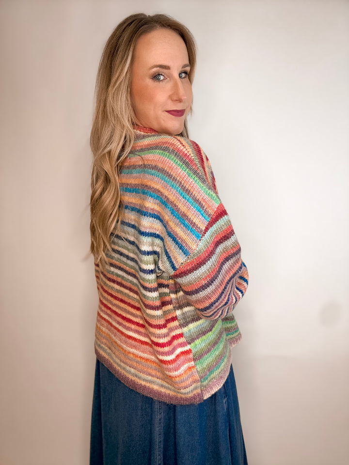 Painted Skies Sweater Cardigan