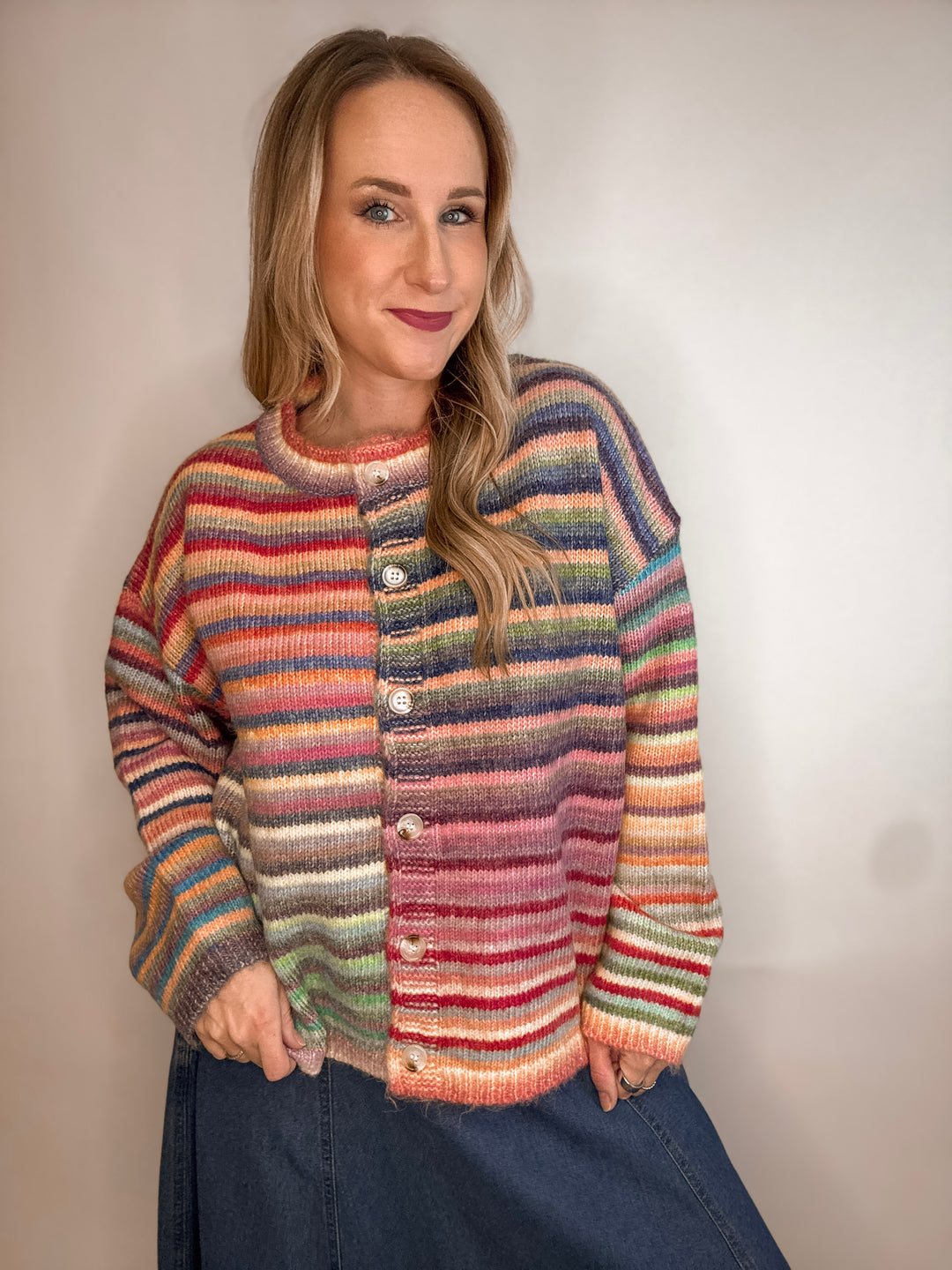 Painted Skies Sweater Cardigan