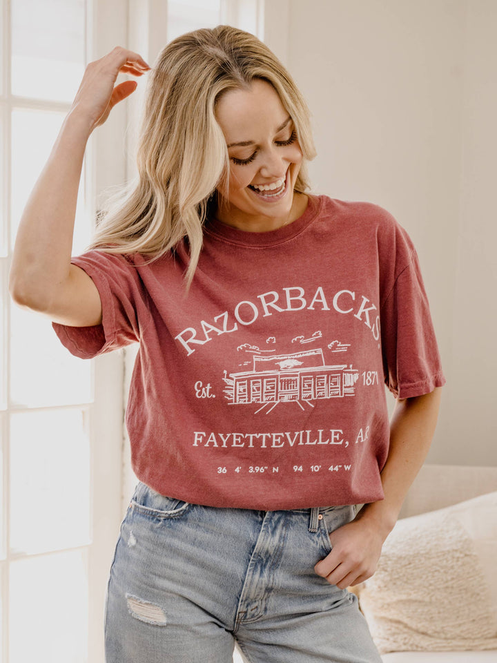 Arkansas Razorbacks Stadium Tee