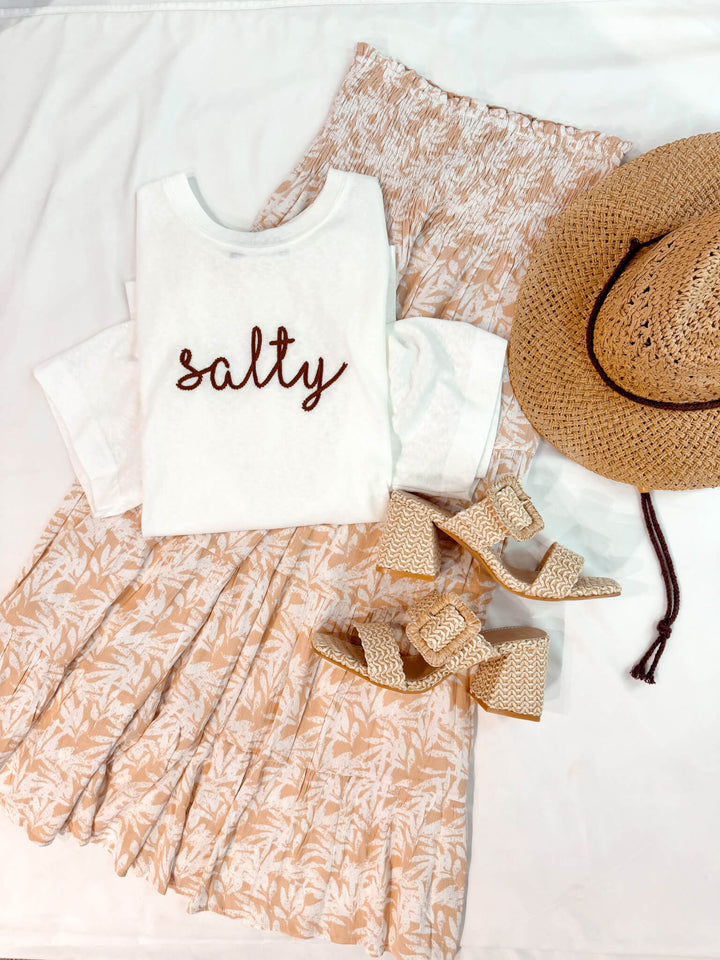 Salty Stitched Top