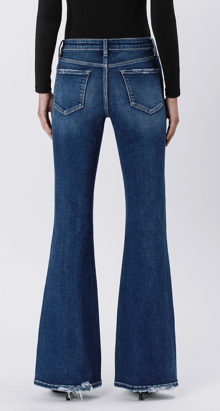 Year Round Full Length High Rise Flare Jeans