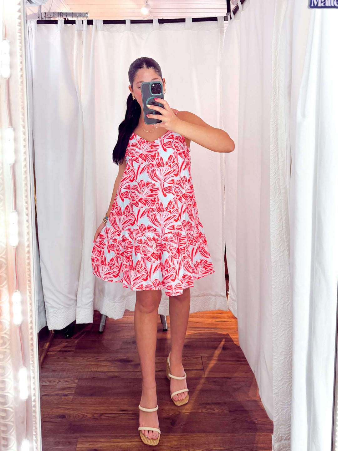 Sun Fun Spaghetti Strap Mini Slip Dress