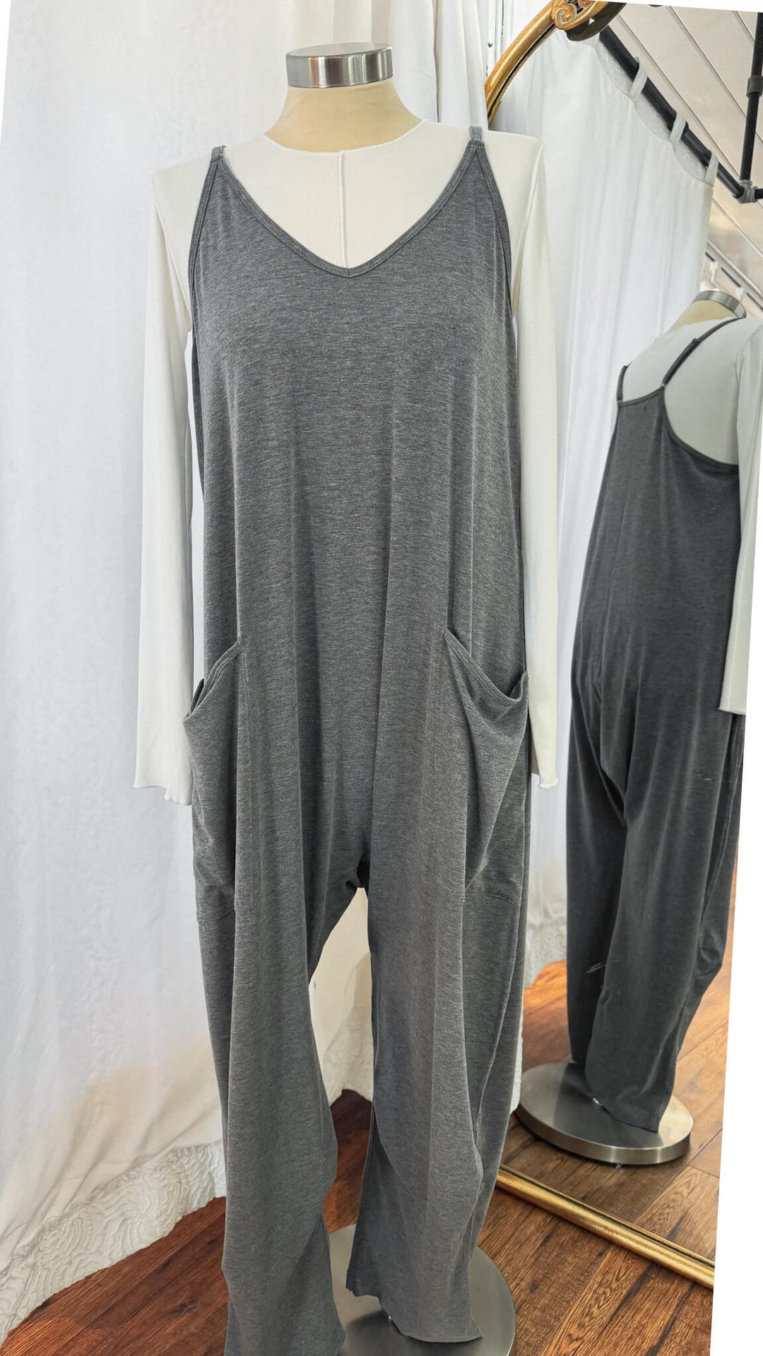 Andy Pocketed Knit Jumpsuit