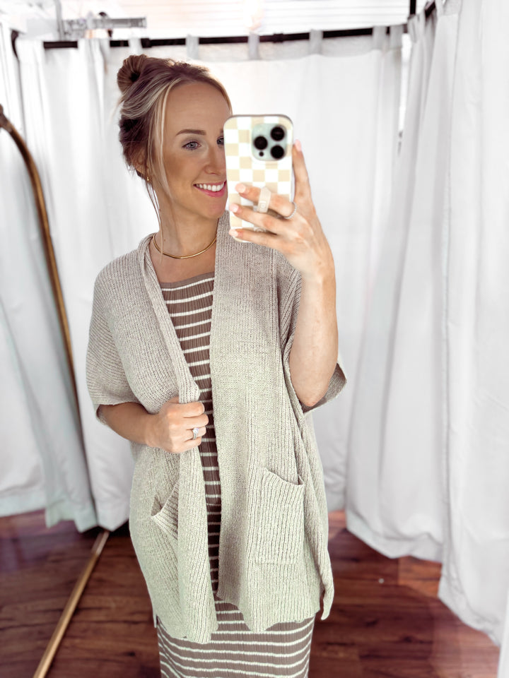 Back to It Oversized Cardigan