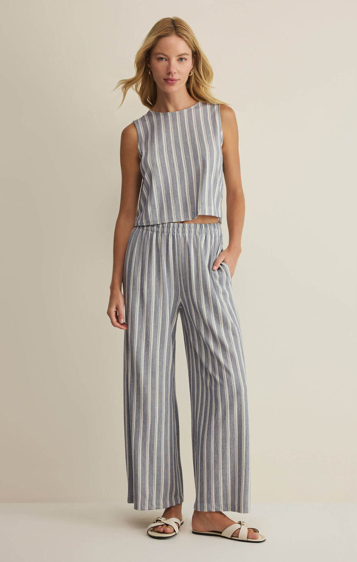Z SUPPLY: Scout Knit Striped Pants - Summer Stone