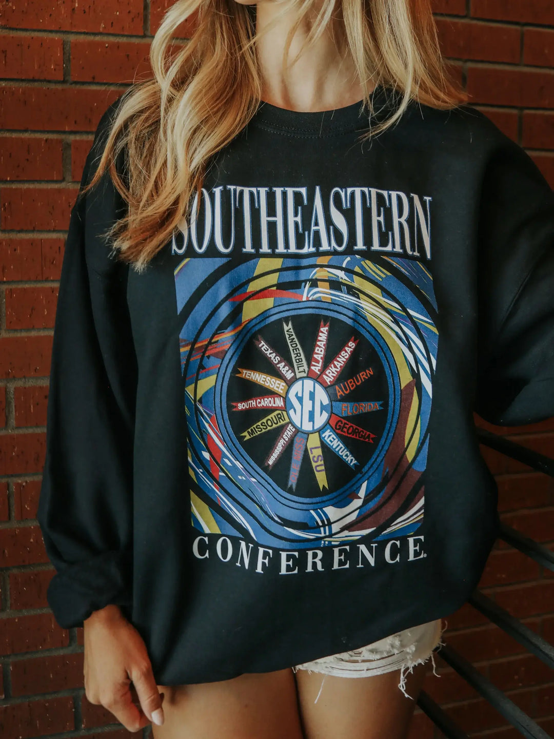 SEC Band Pinwheel Sweatshirt