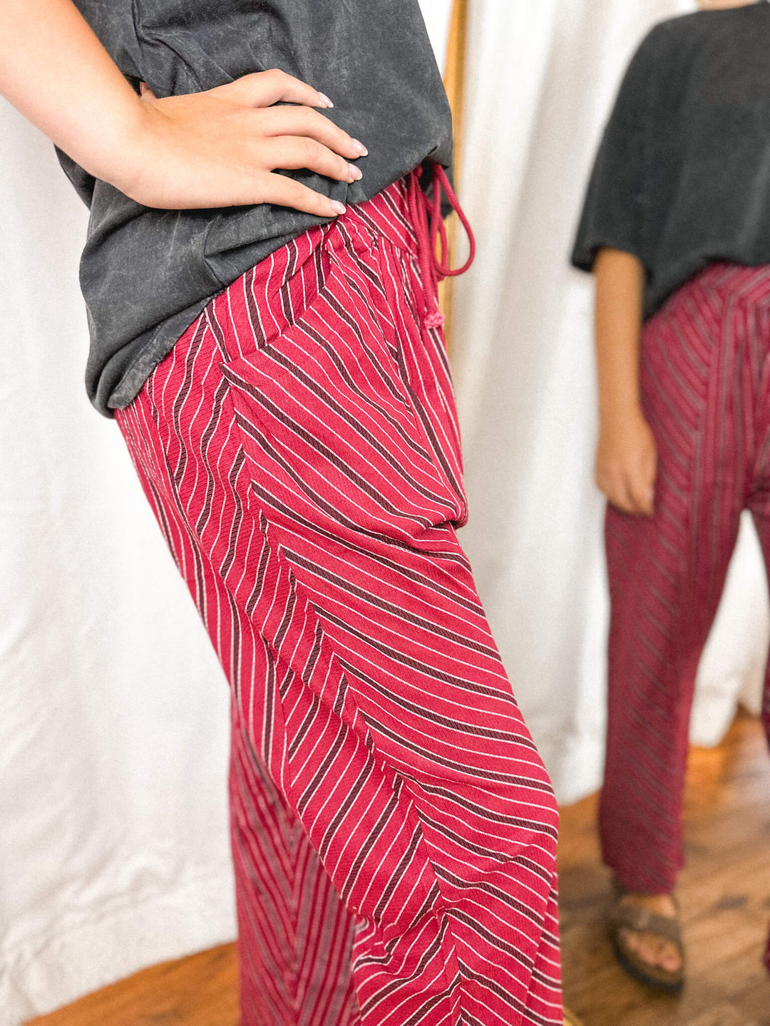 Amaya Stripe Woven Pants
