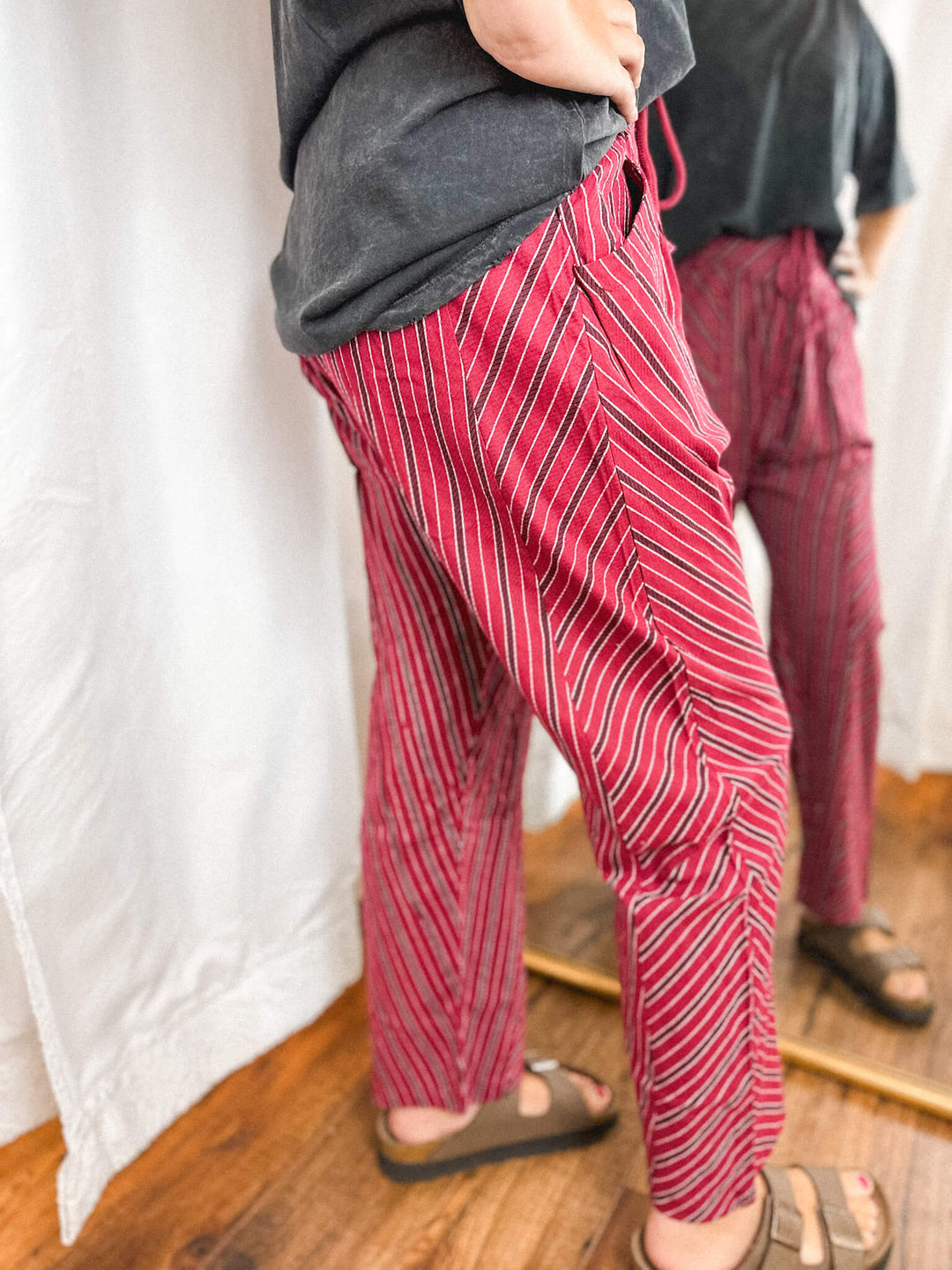 Amaya Stripe Woven Pants
