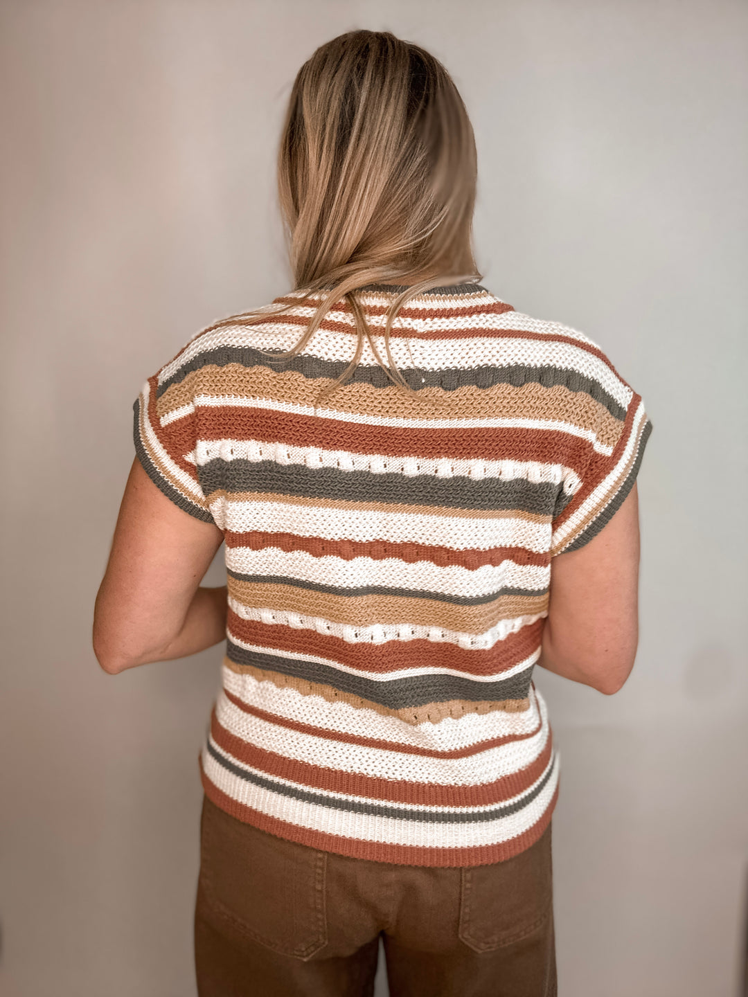 Heirloom Stripe Sweater Vest