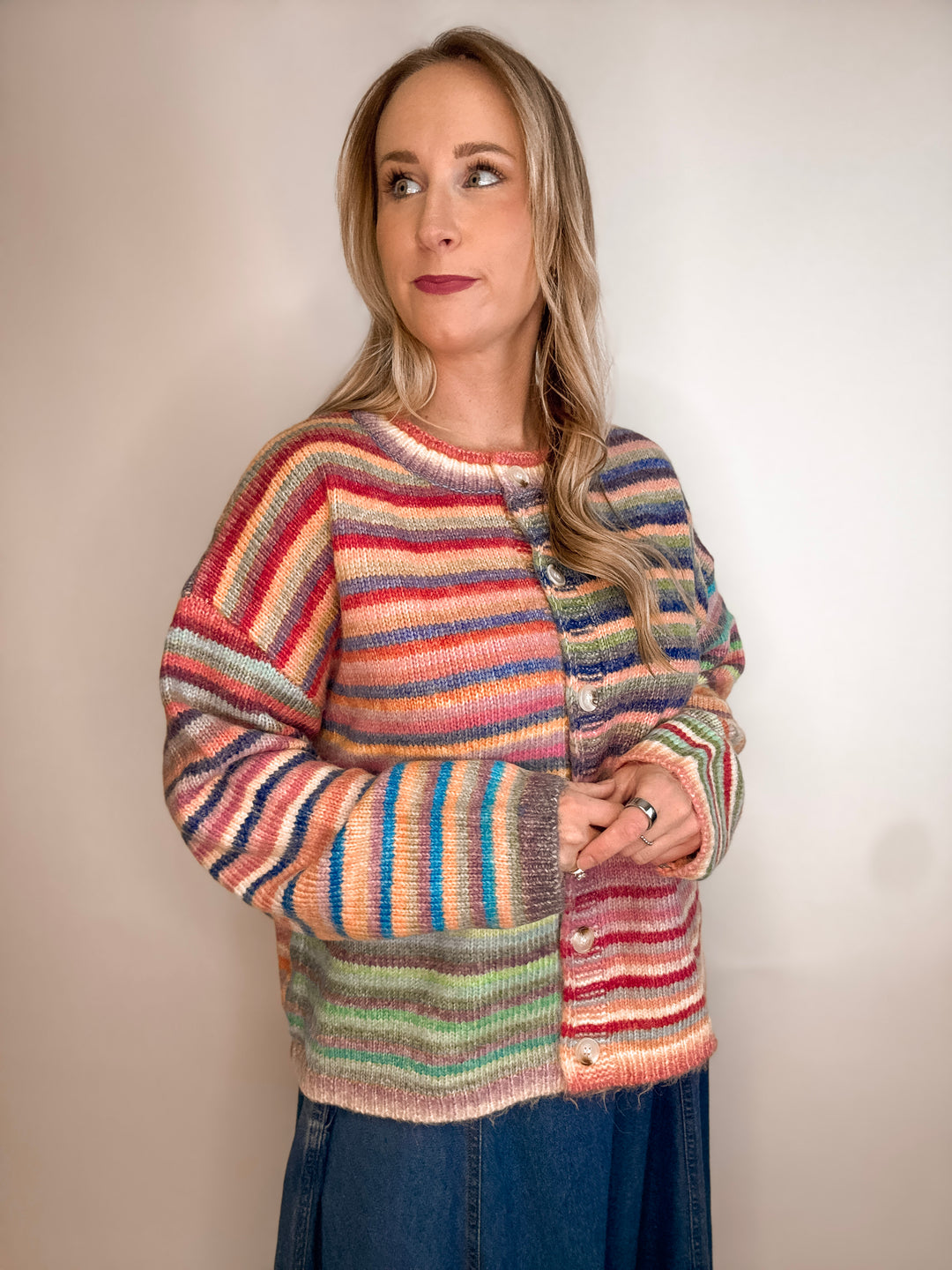 Painted Skies Sweater Cardigan