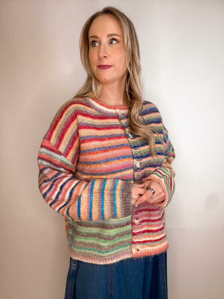 Painted Skies Sweater Cardigan