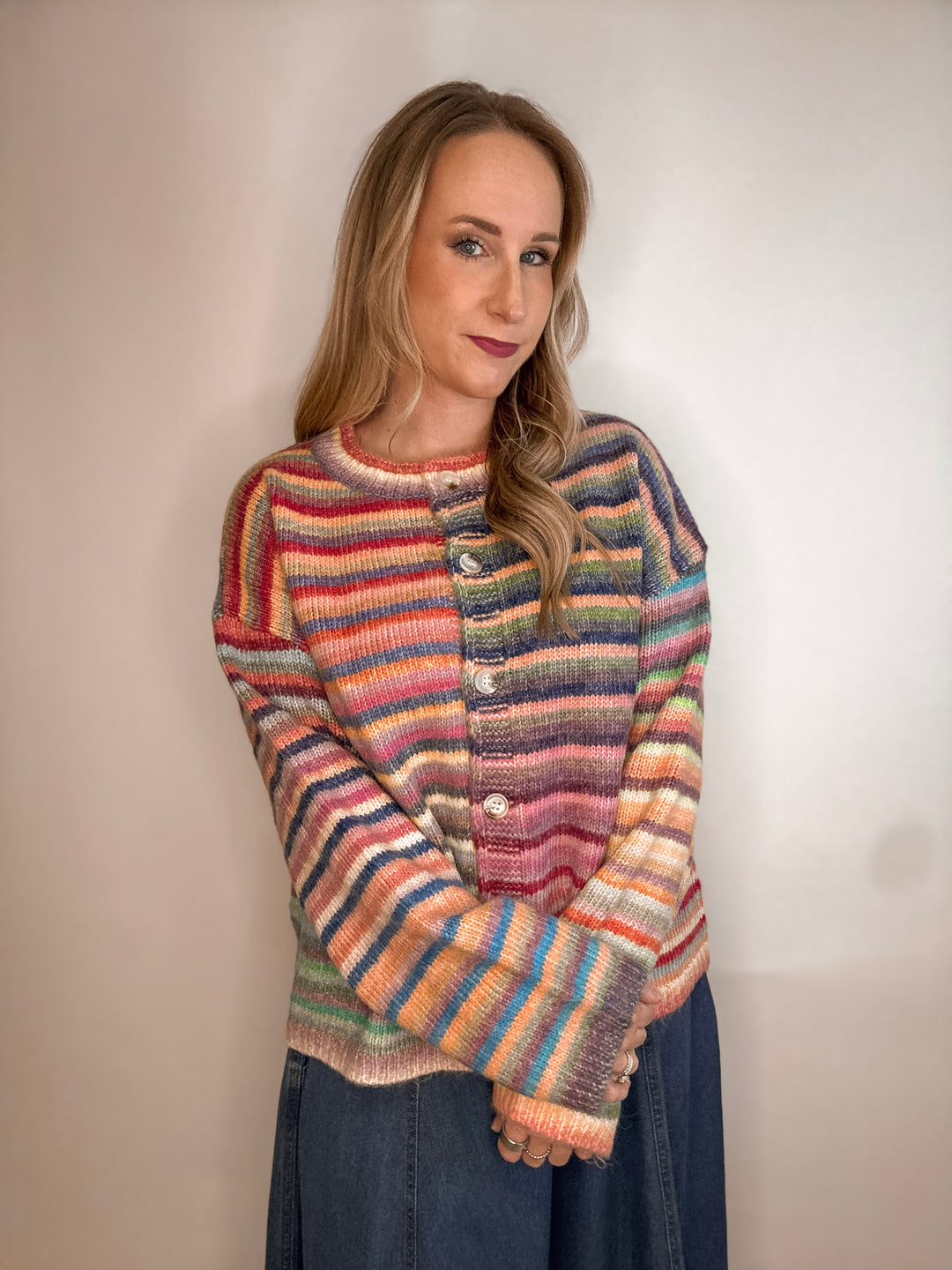 Painted Skies Sweater Cardigan