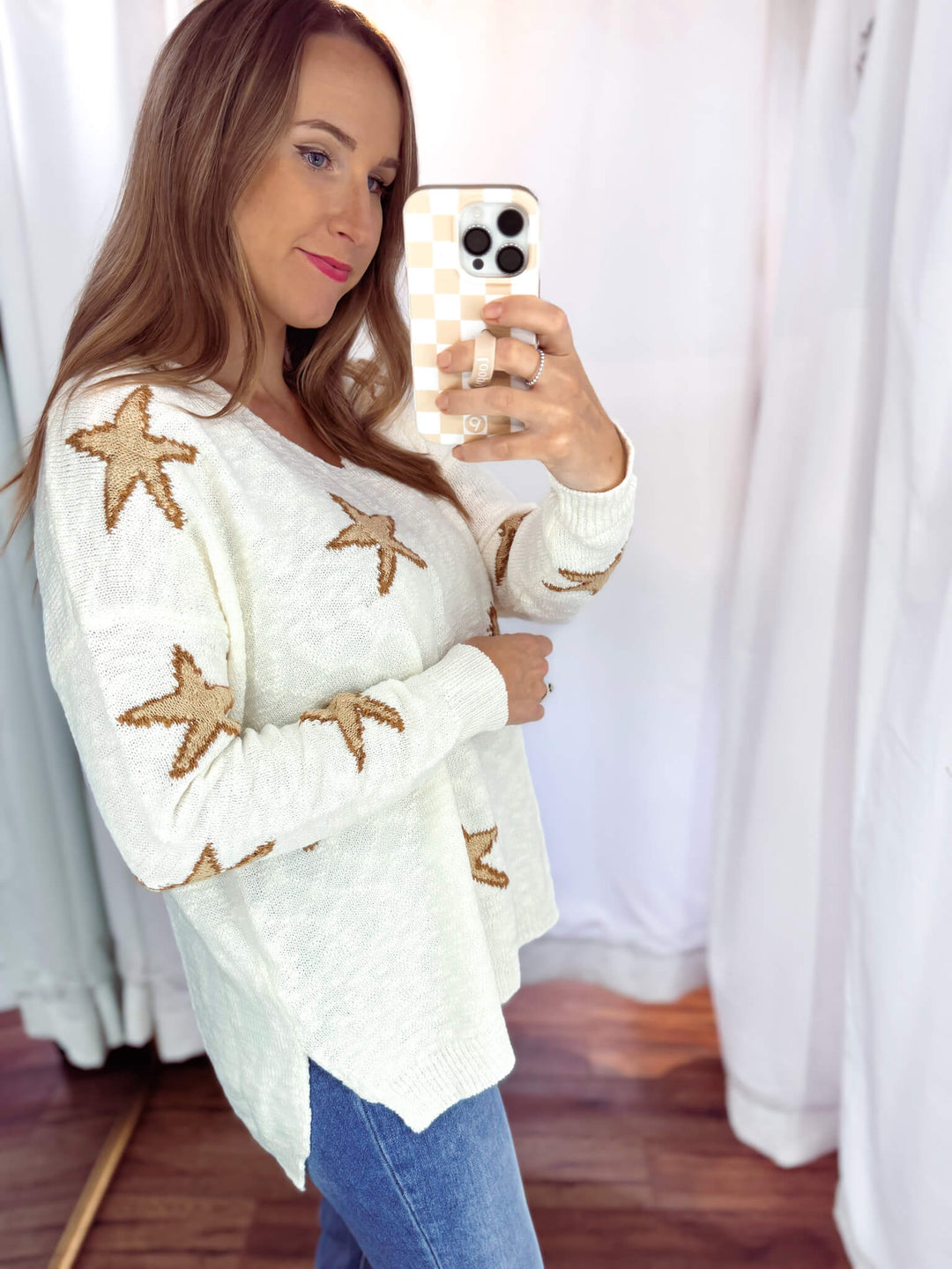 Natural Star Lightweight Sweater